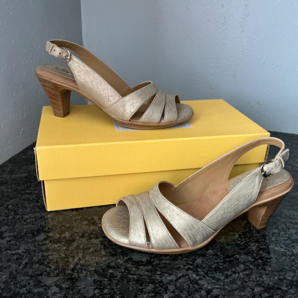 Soft spots open toe heel sandal - Picture 3 of 4